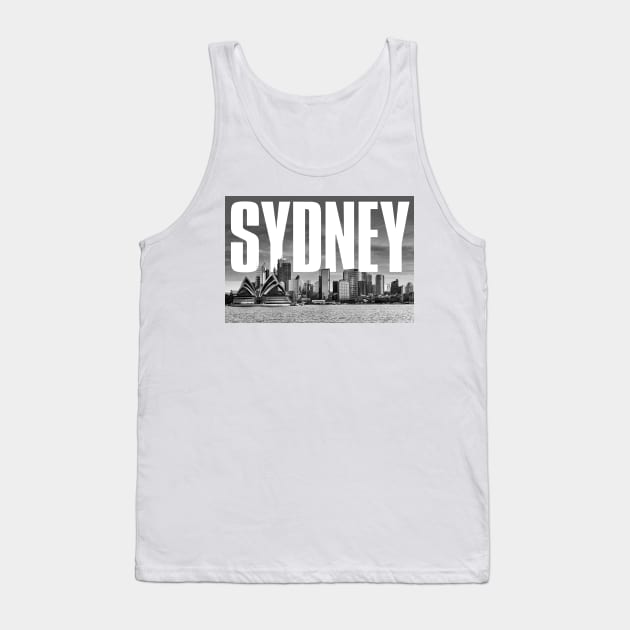 Sydney Cityscape Tank Top by PLAYDIGITAL2020